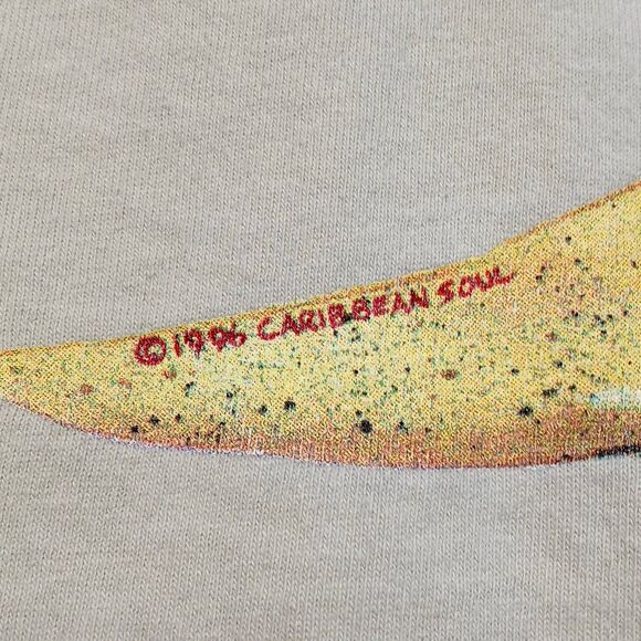 Vintage 1996 Jimmy Buffet Caribbean Soul Margaritaville Flip Flop Tshirt Size XL - Picture 3 of 9